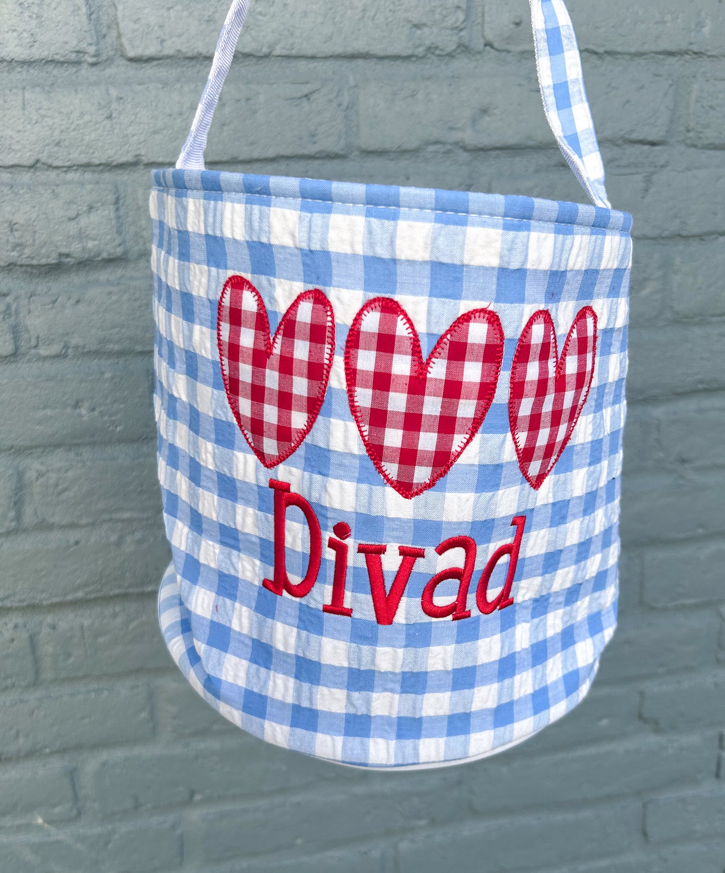 Personalized Valentine Baskets