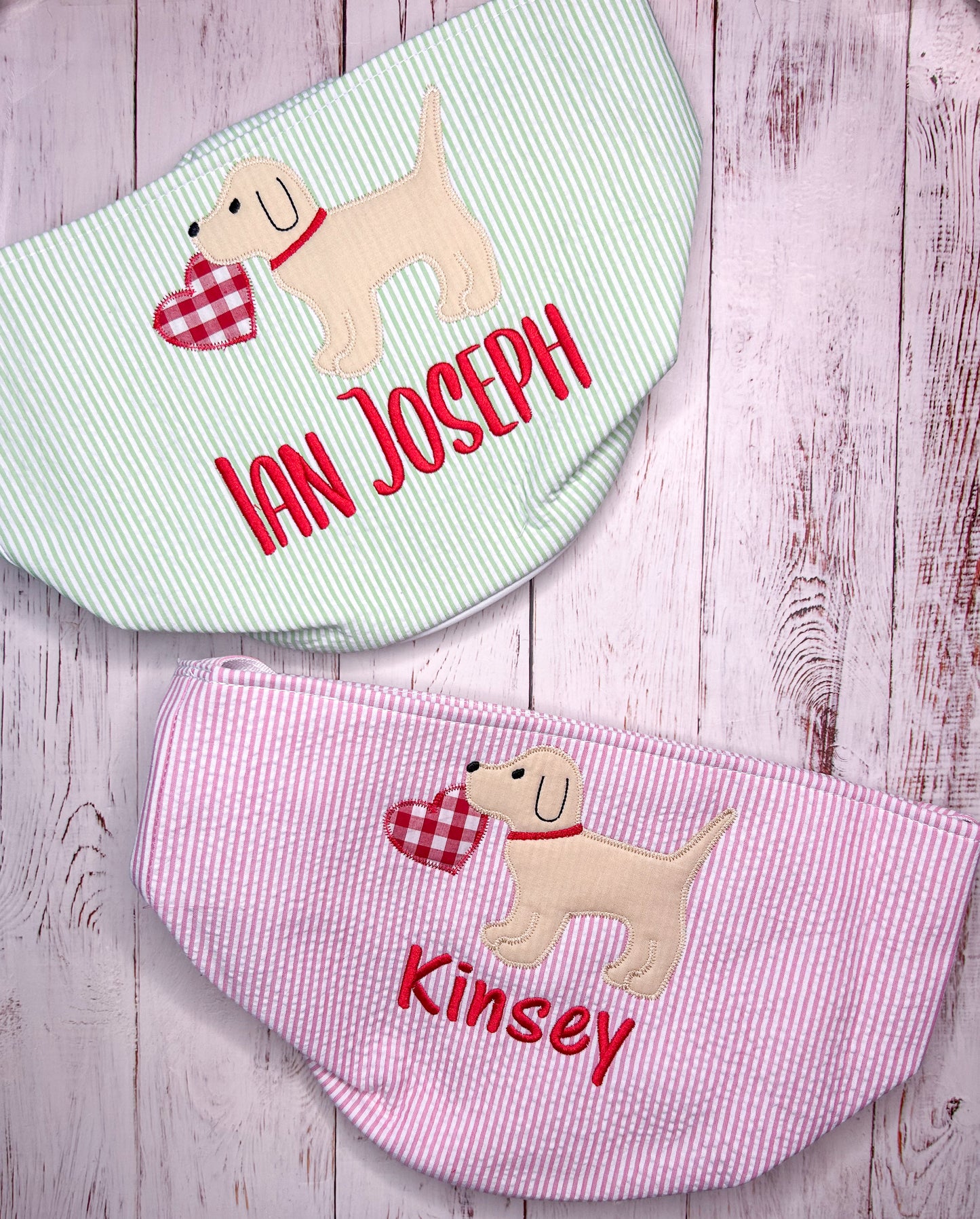 Personalized Valentine Baskets