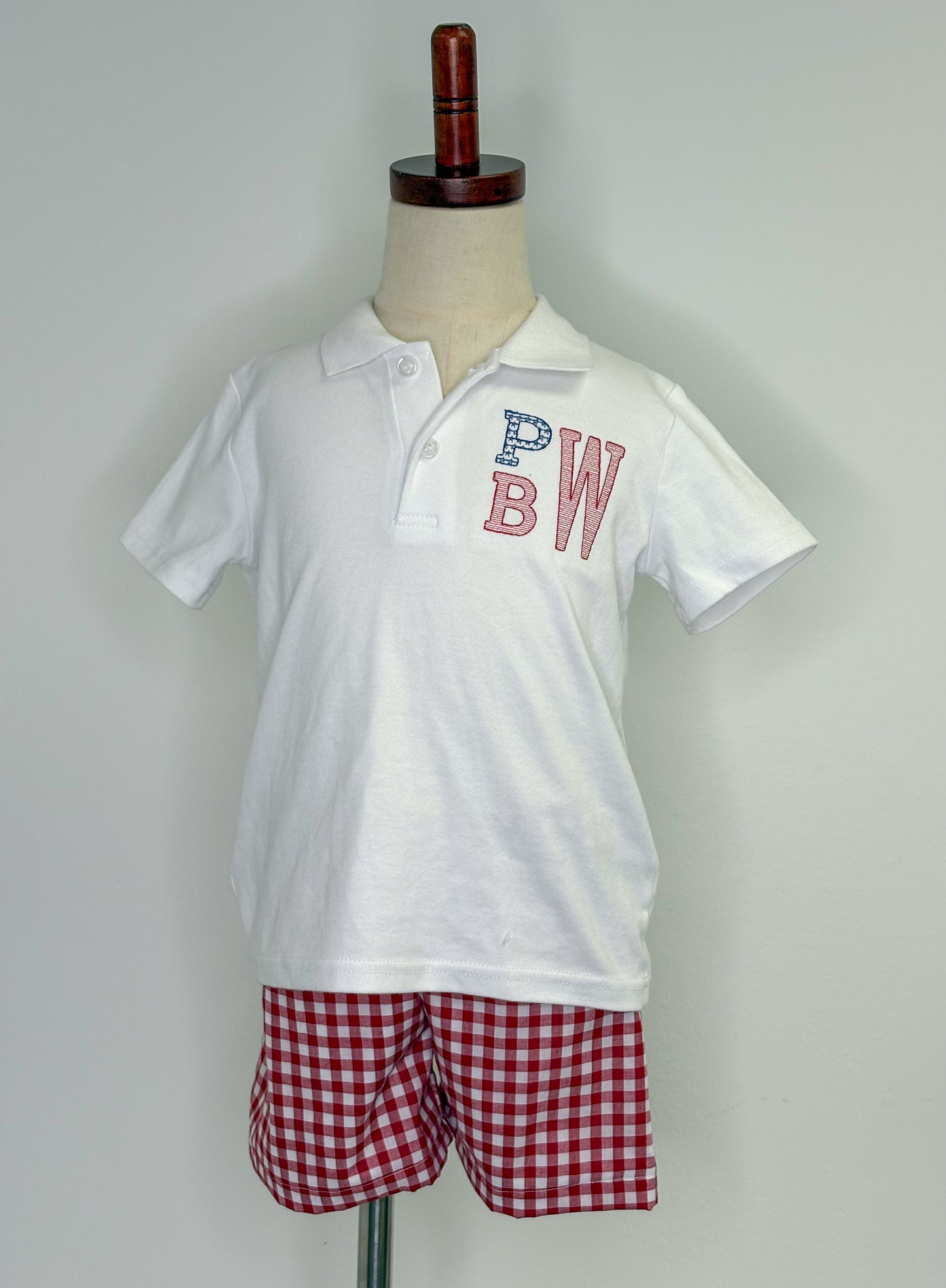 Patriotic Monogram Shirt