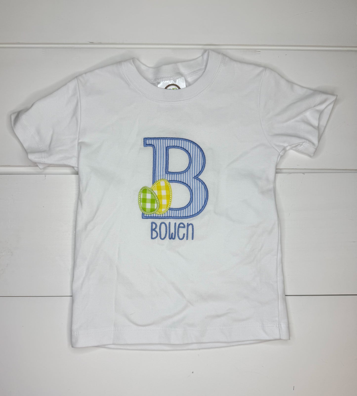 Bowen Easter Letter Shirt - 3T