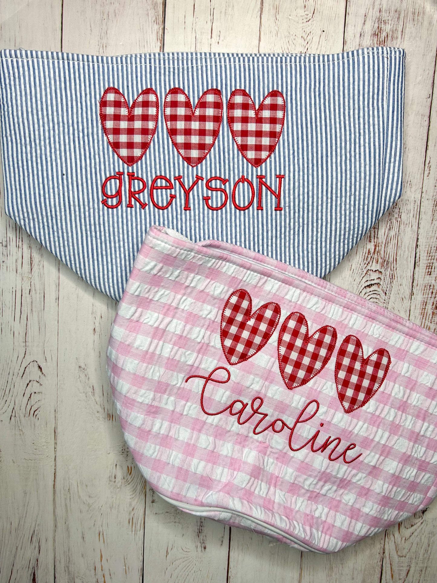 Personalized Valentine Baskets