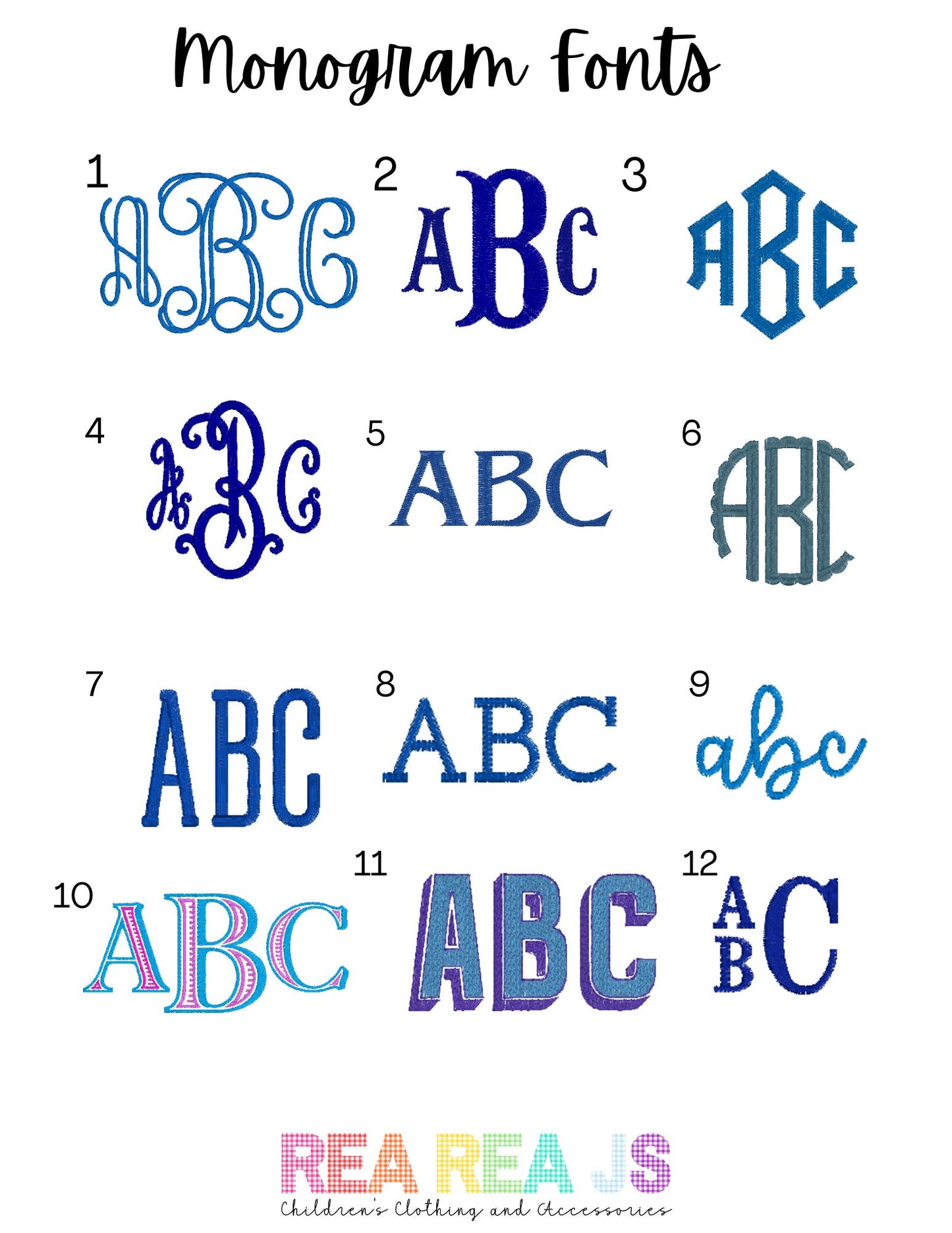 Monogrammed Seersucker Dress