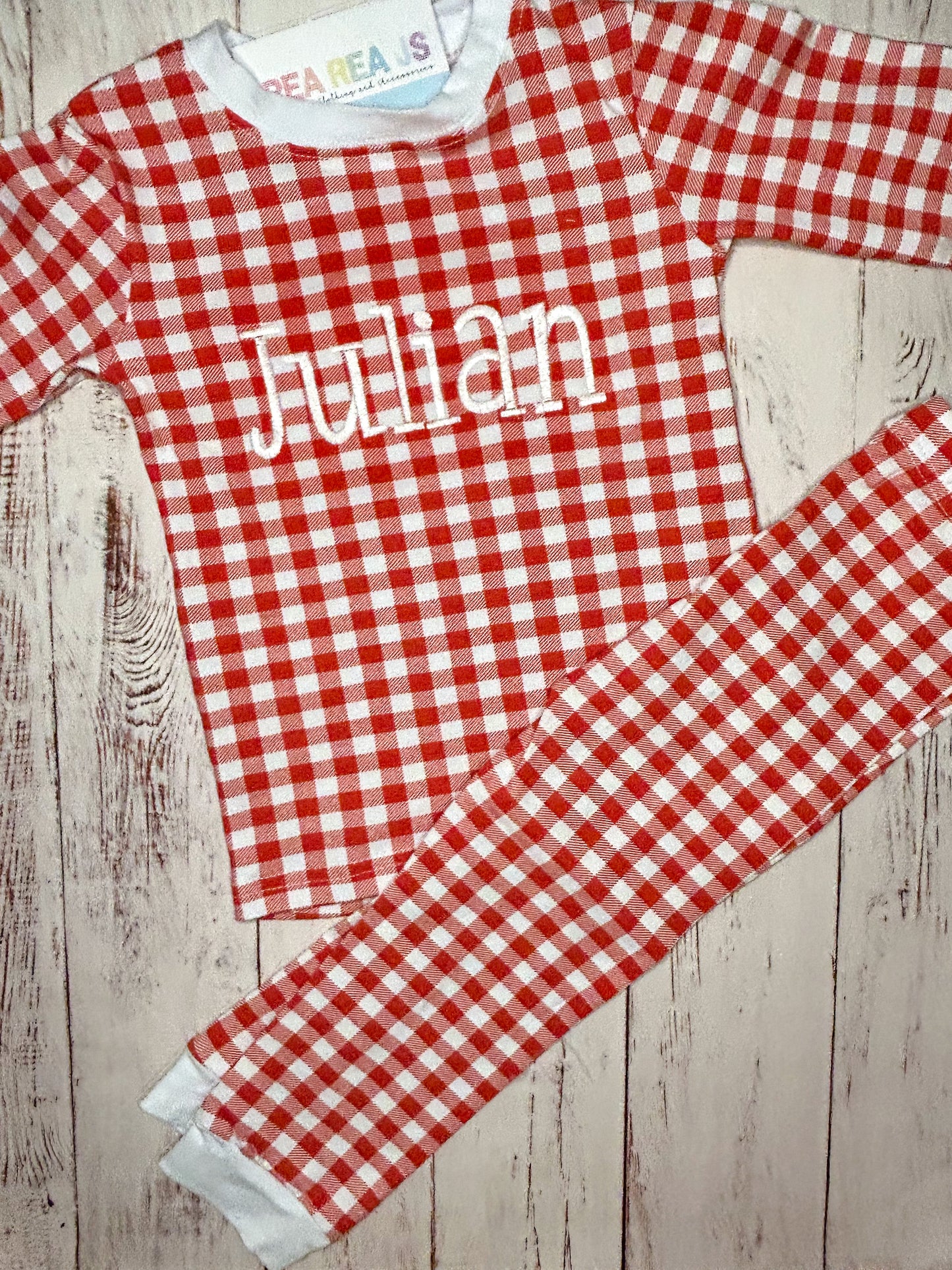 Plaid Christmas Pajamas