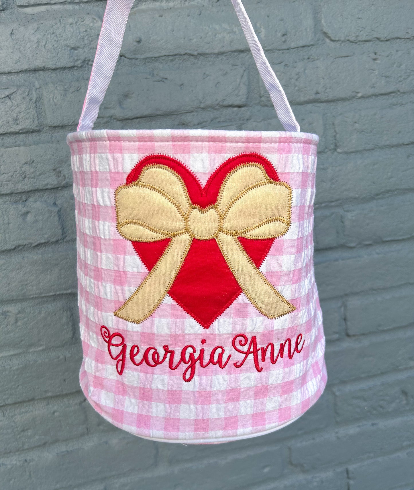 Personalized Valentine Baskets