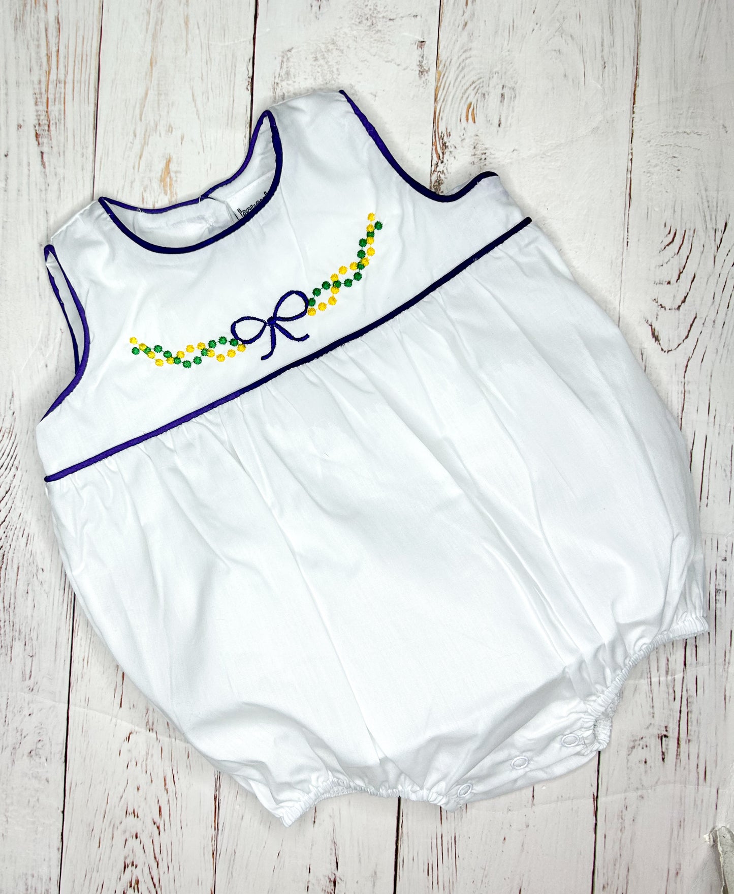 Mardi Gras Bead Dress or Bubble