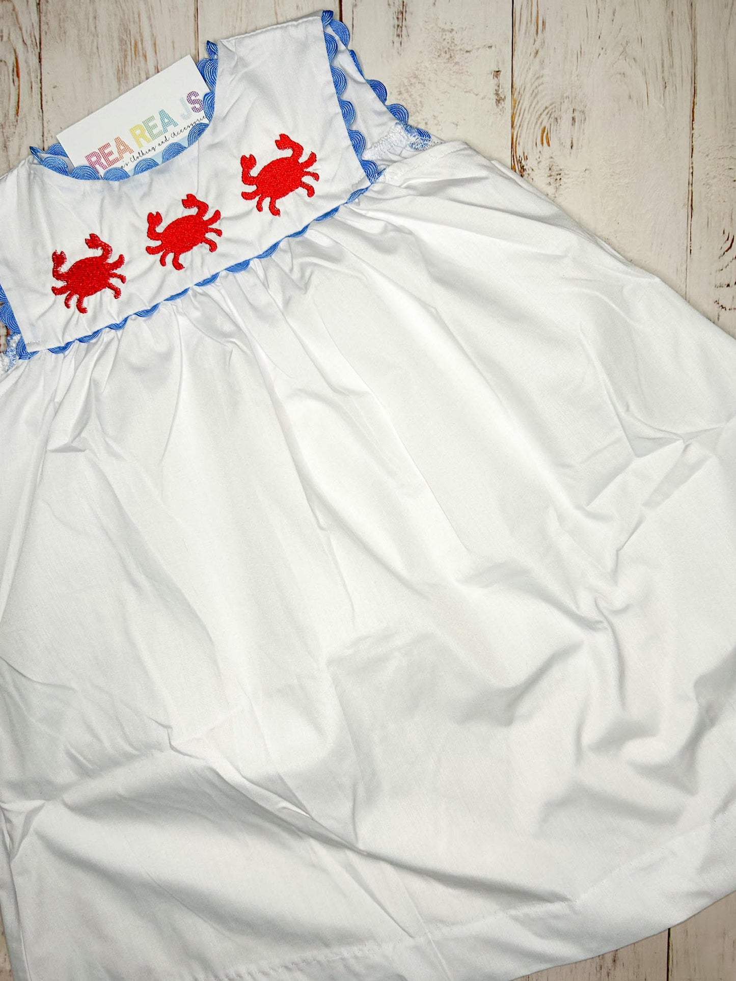 Ready to Ship- Crab Trio Dress