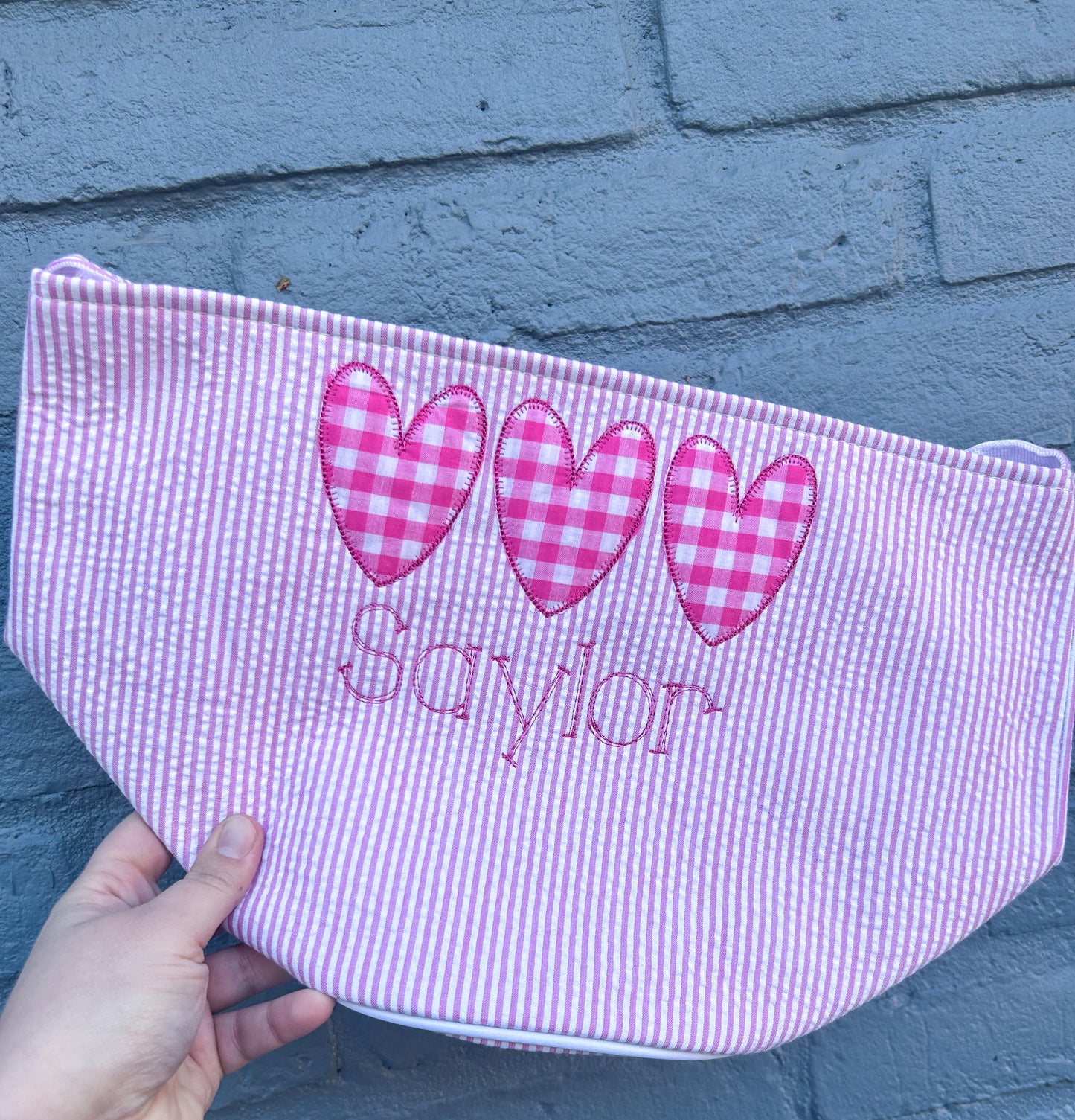 Personalized Valentine Baskets