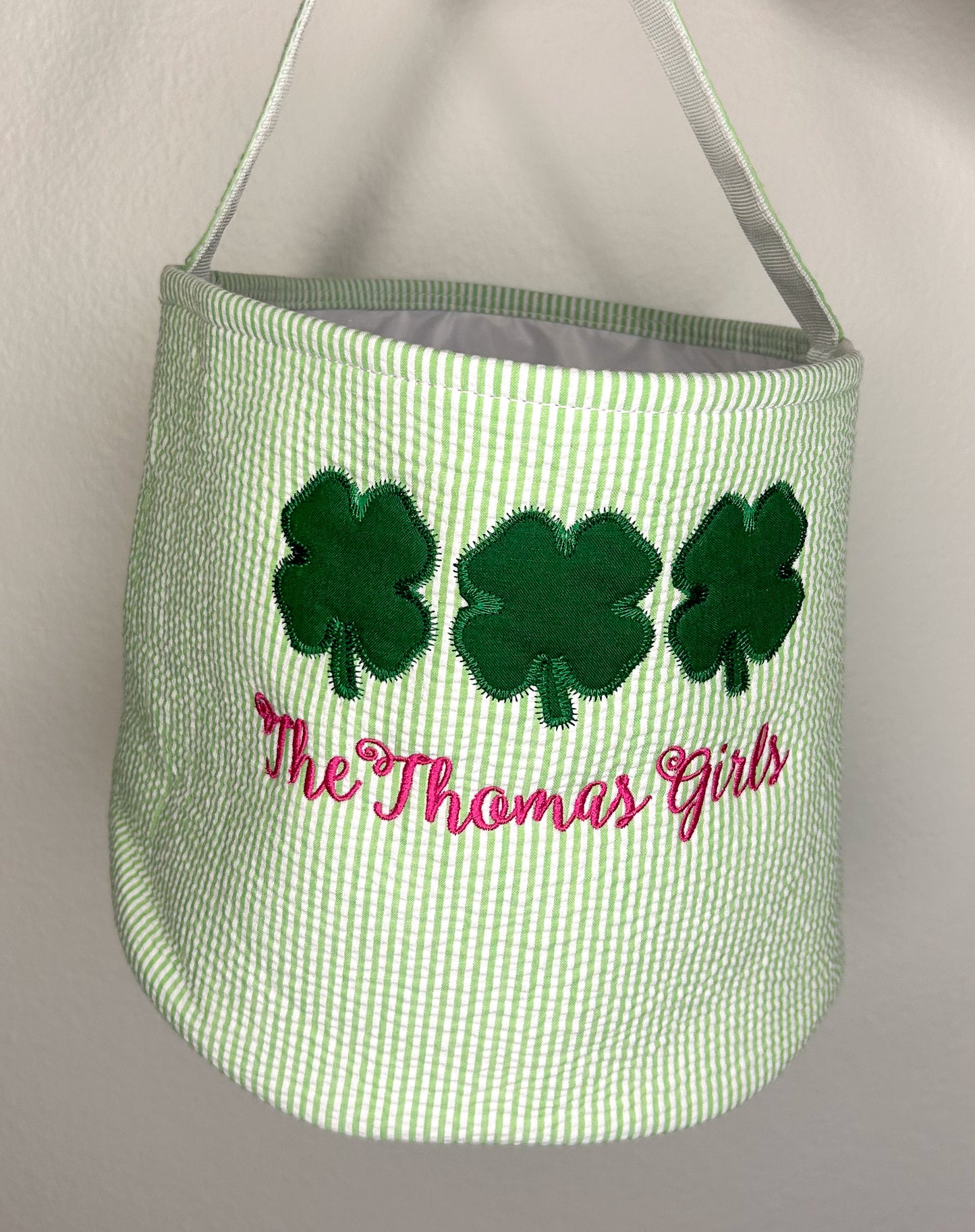 Personalized St. Patrick's Day Basket
