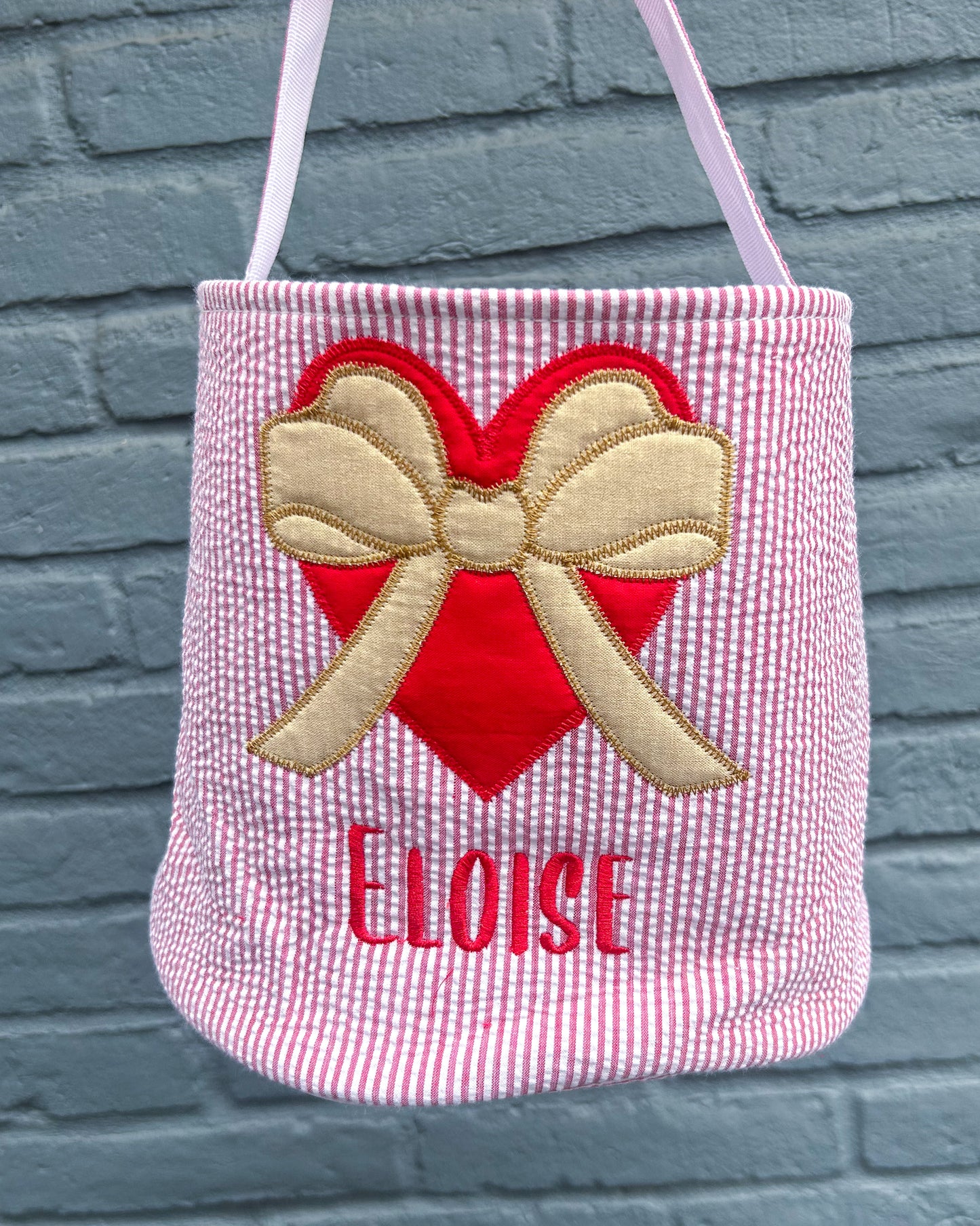 Personalized Valentine Baskets