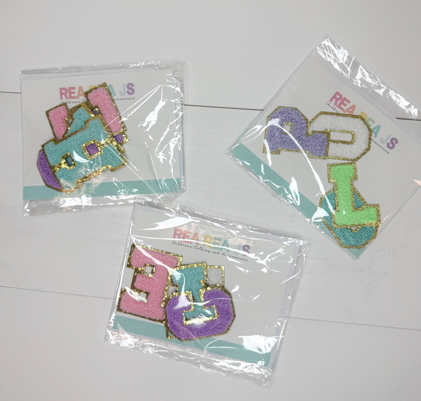 Iron On Chenille Patch Kit