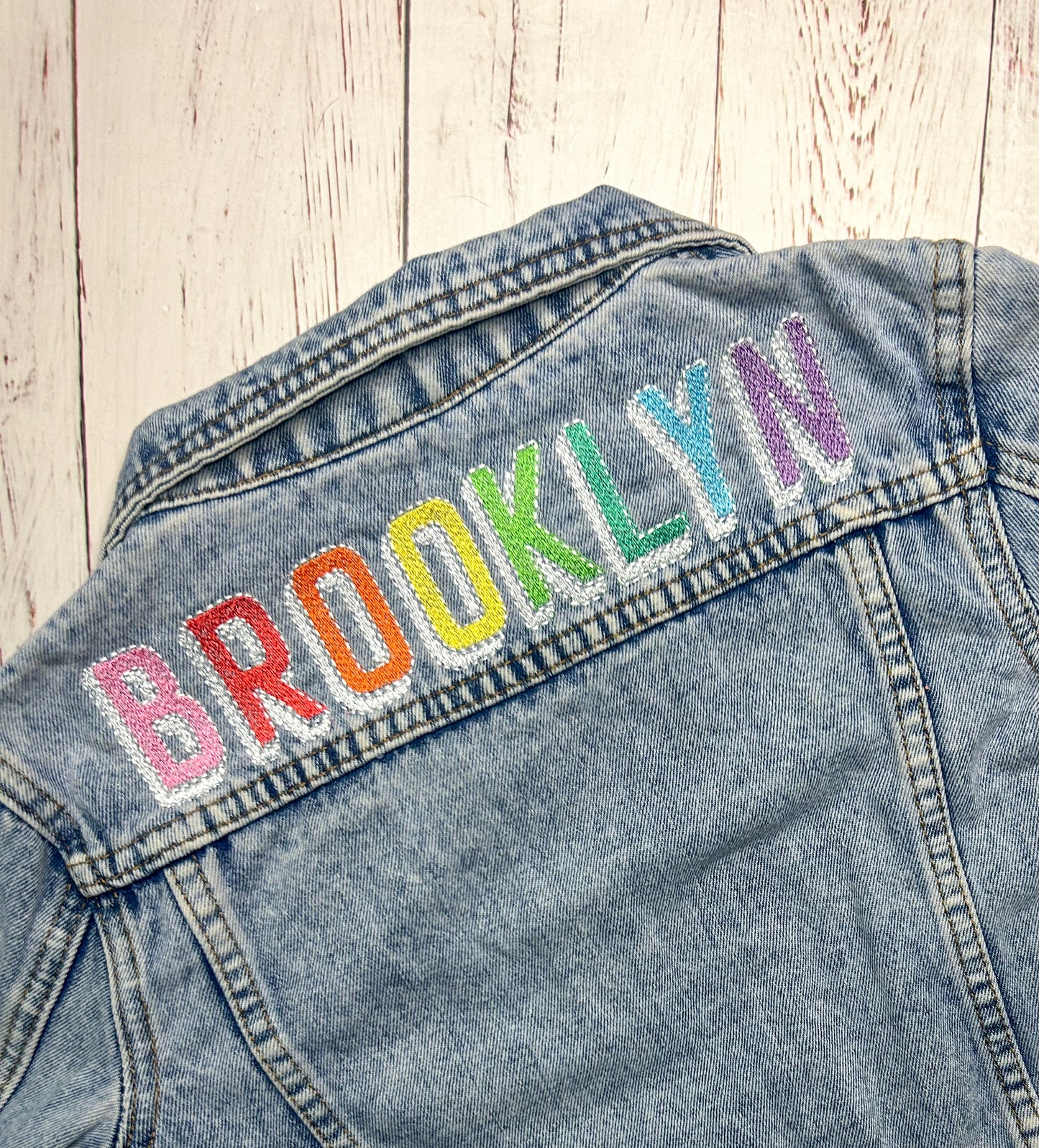 Embroidered Jean Jacket