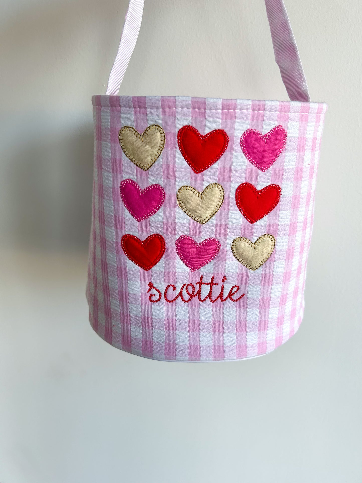 Personalized Valentine Baskets