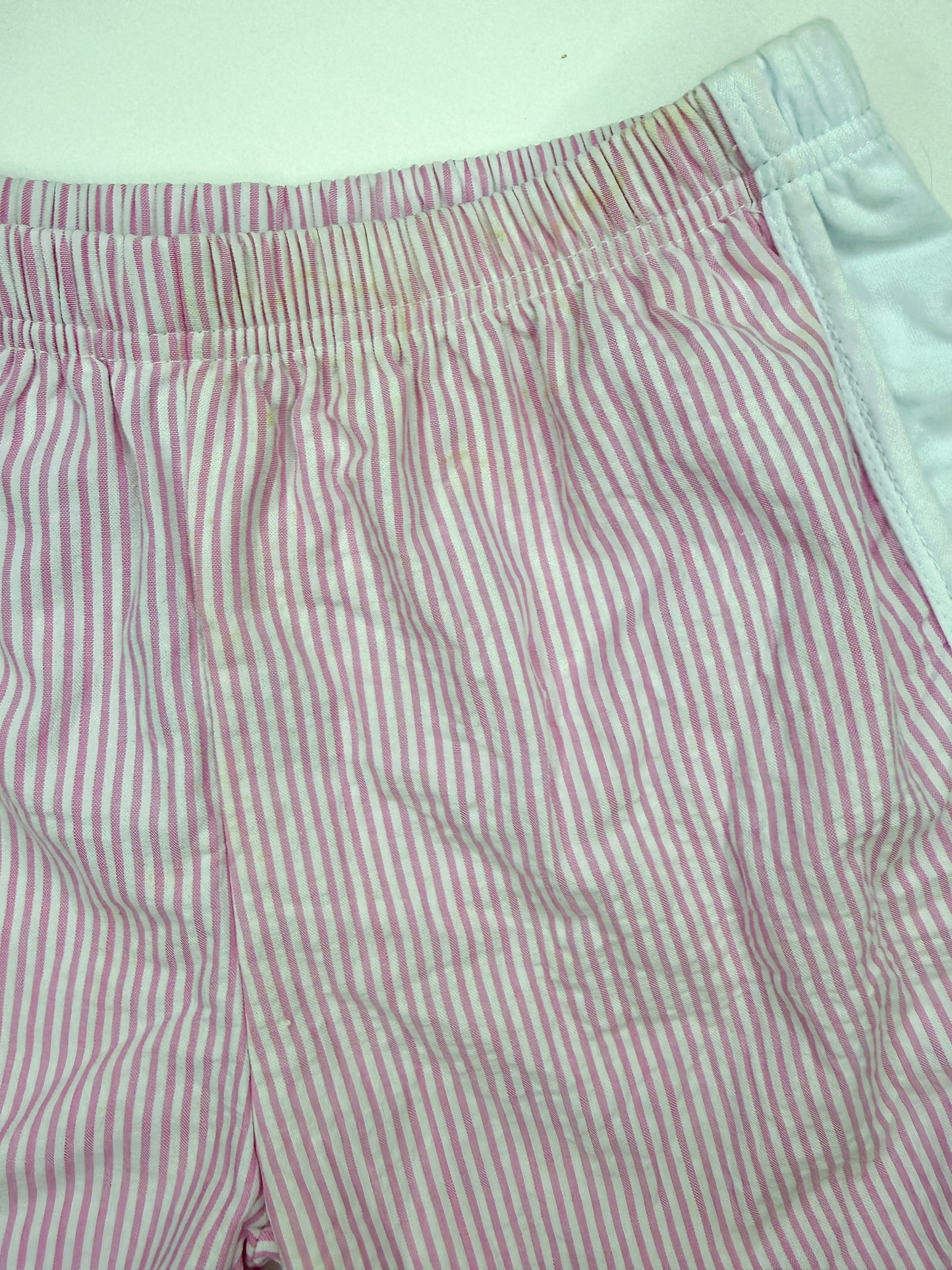 Pink Seersucker Running Shorts 10 - Imperfect