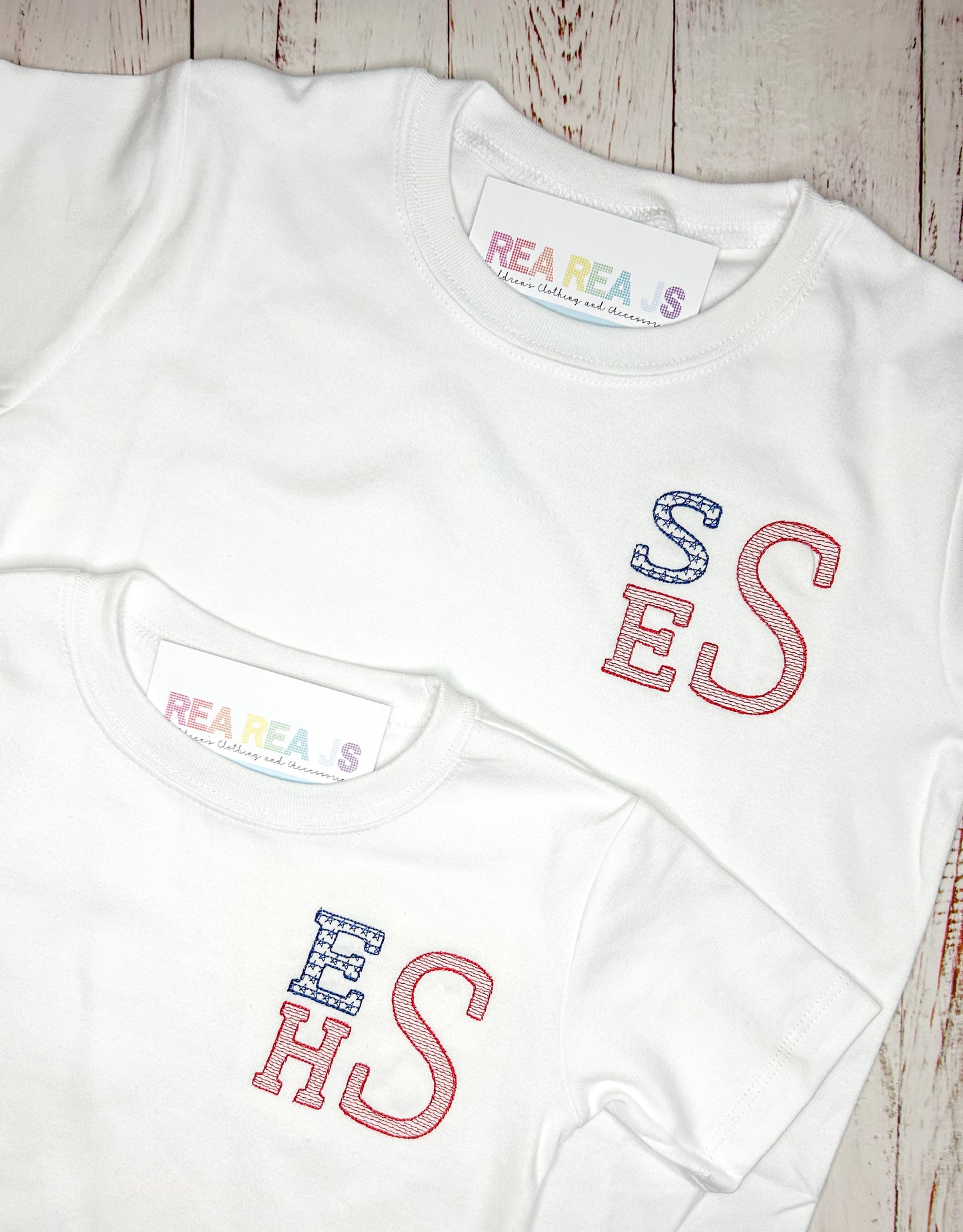 Patriotic Monogram Shirt