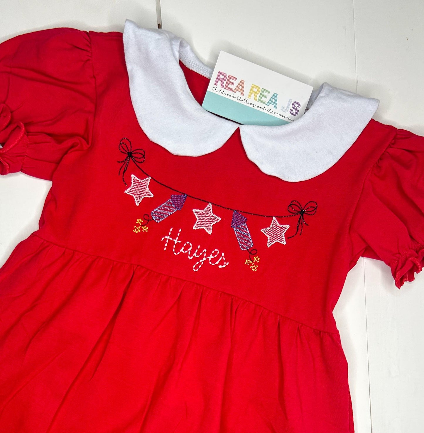 Patriotic Bunting Dress