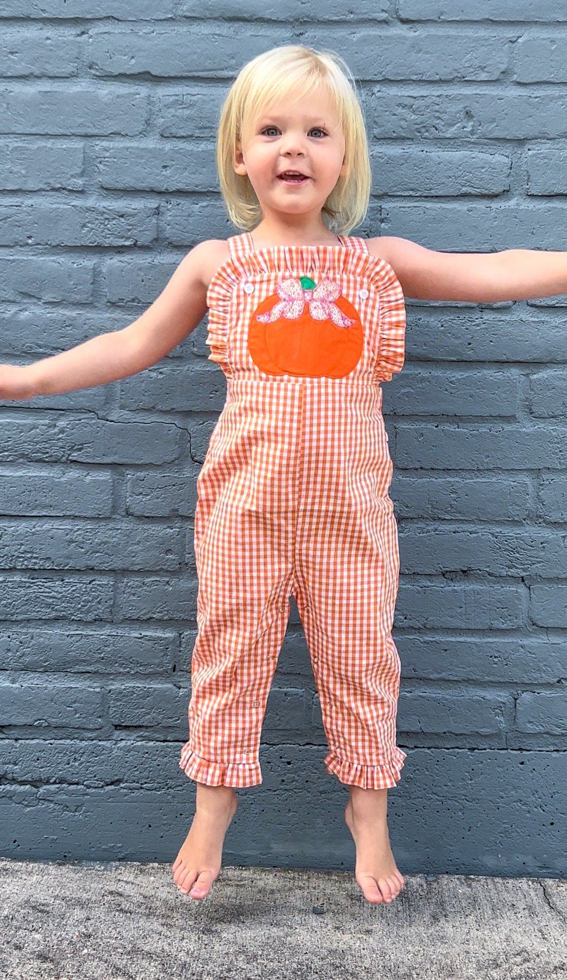 Pumpkin Overalls