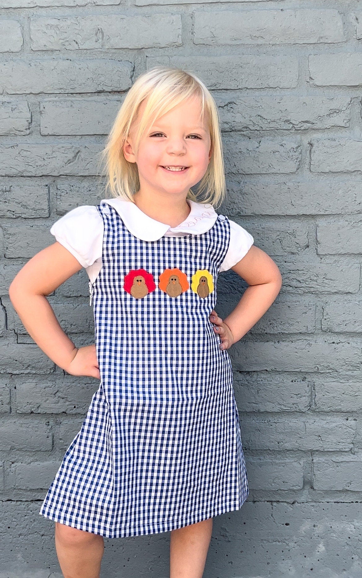 Turkey Trio Jumper Dress