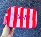 Striped  Cosmetic Bags