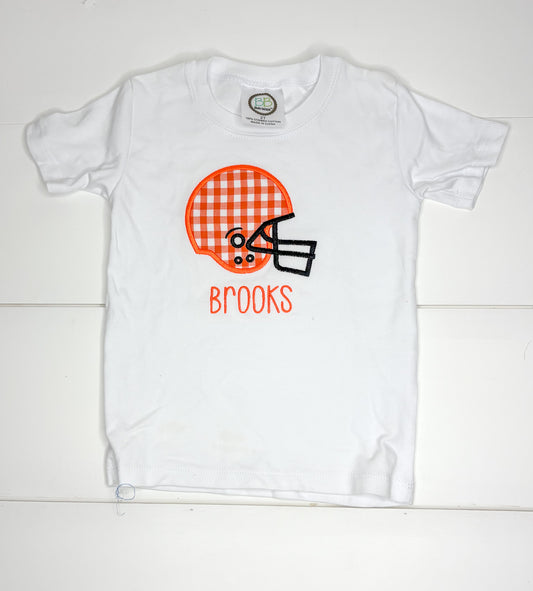 Brooks White with Orange Helmet 2T