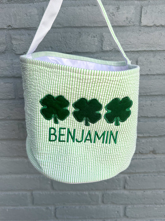 Personalized St. Patrick's Day Basket