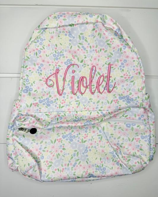 Floral Backpack