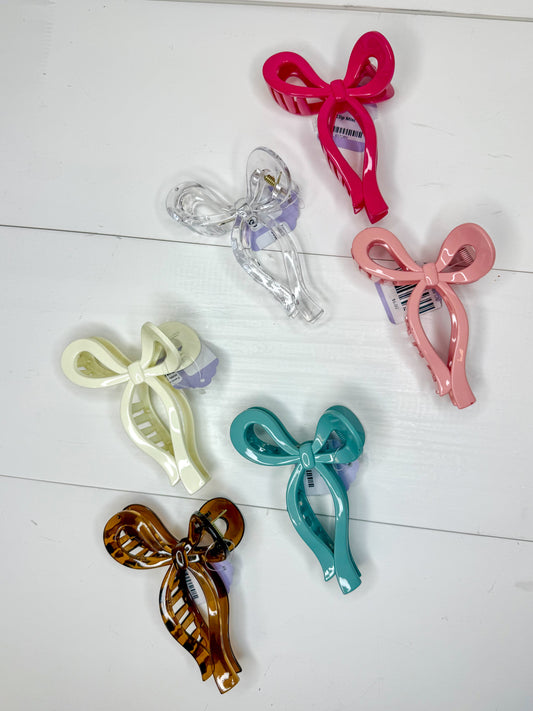 Bow Claw Clip Large