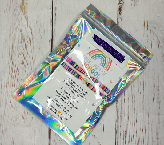 Mommy and Me Back to School Bracelets