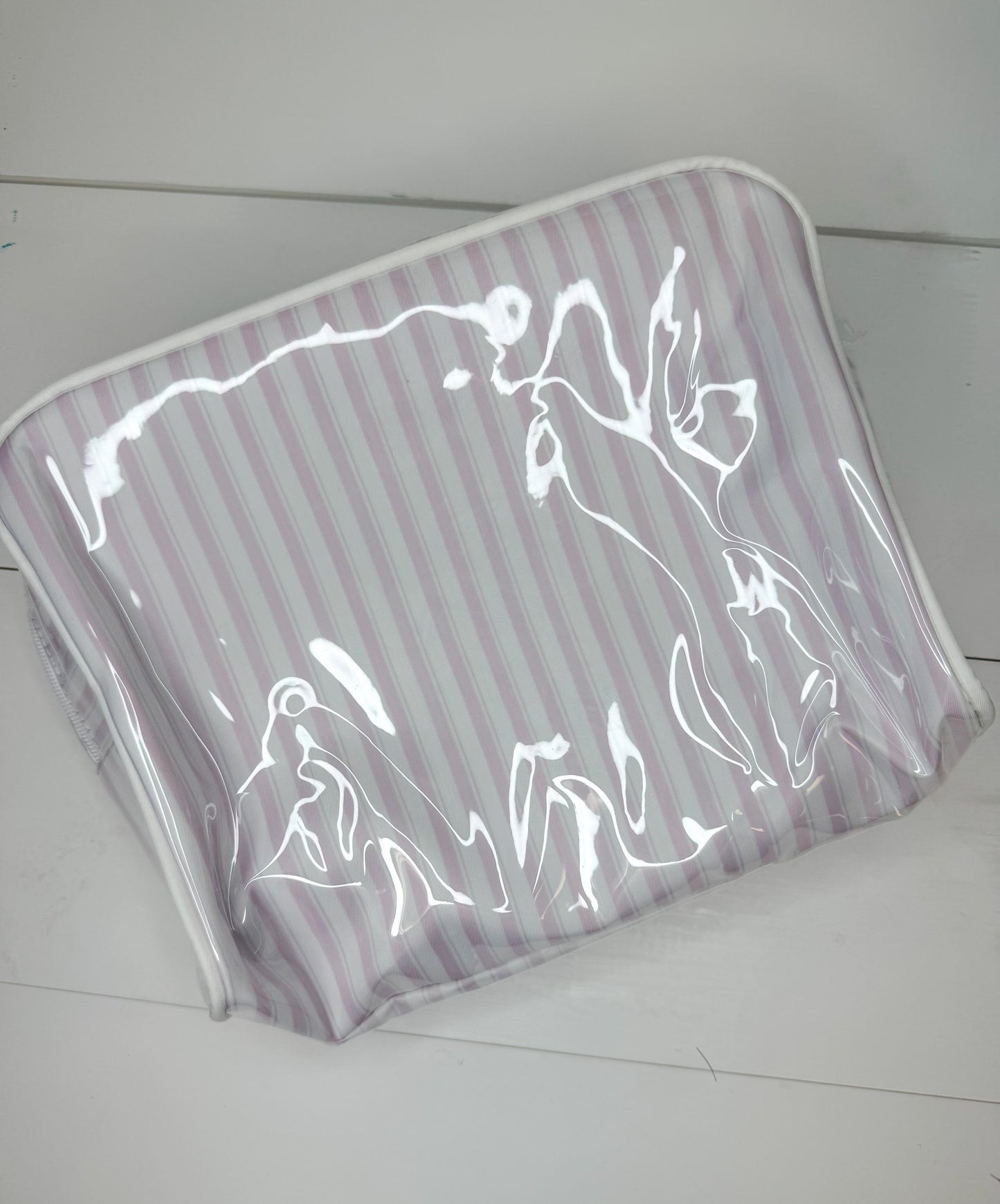 Clear Coasted Cosmetic Bag