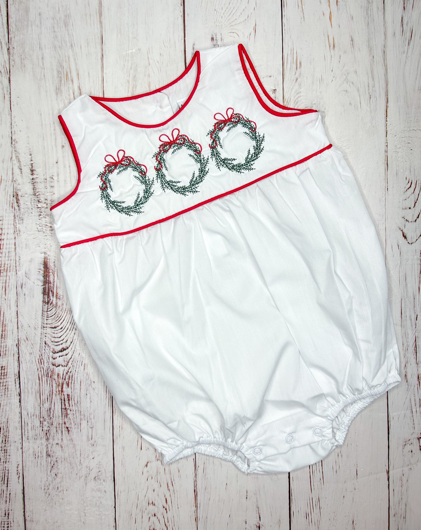 Wreath Trio Dress or Bubble