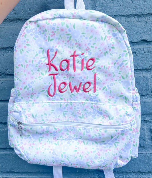Floral Backpack