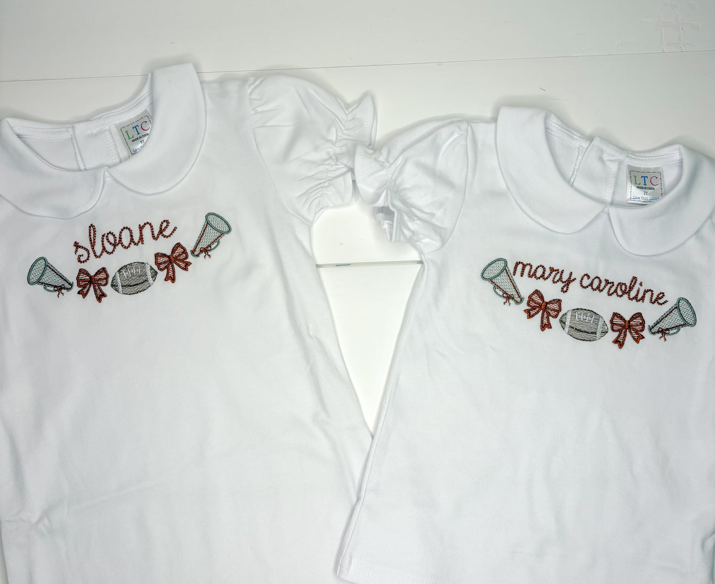 Peter Pan Collar Gameday Shirt