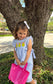 Lemon Trio Seersucker Dress