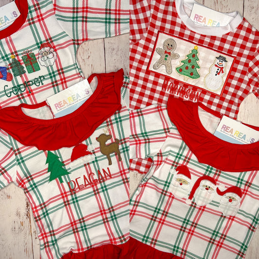 Plaid Christmas Pajamas