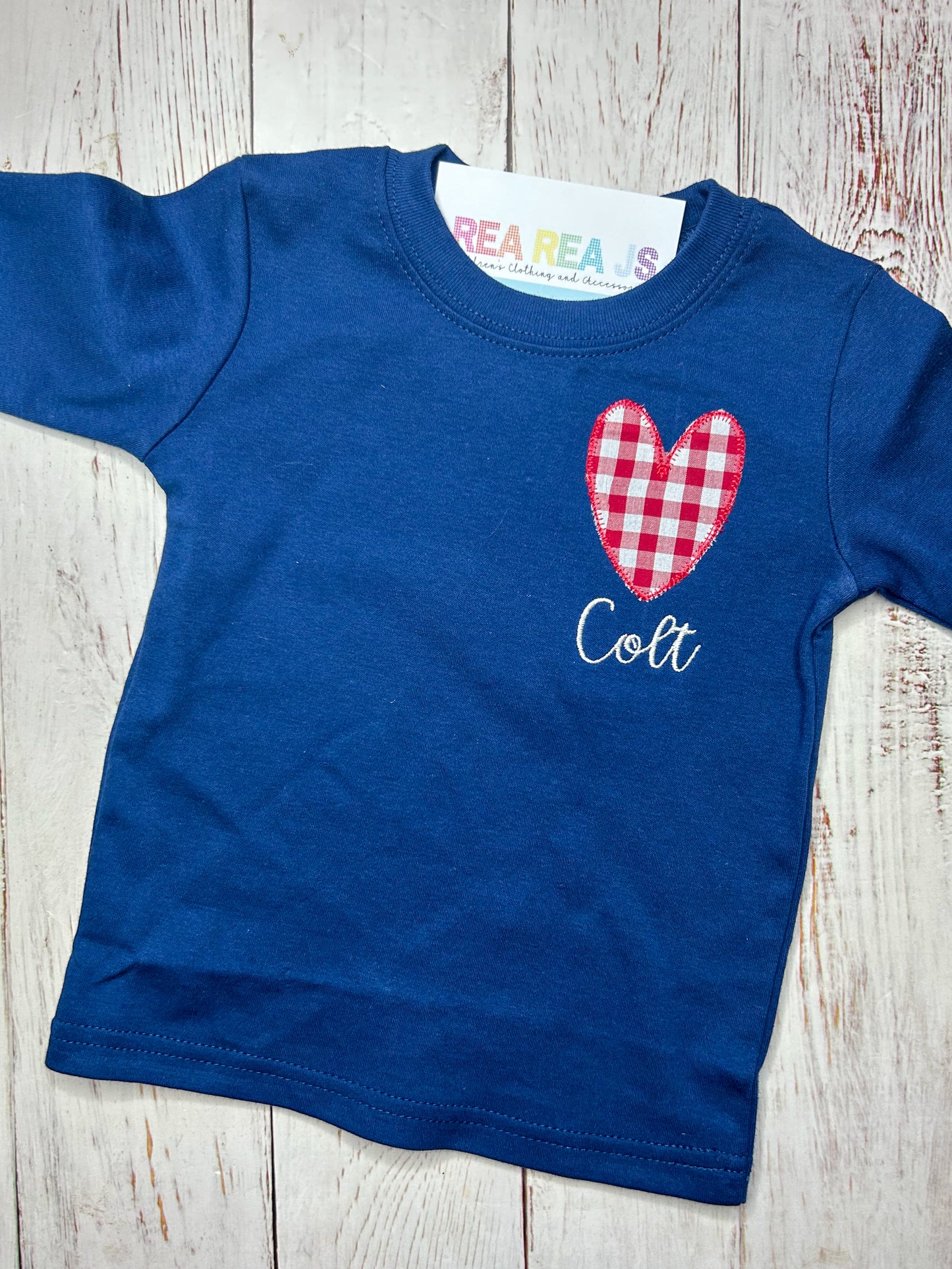 Valentine's Heart Pocket Tee