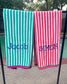 Monogrammed Beach Towels