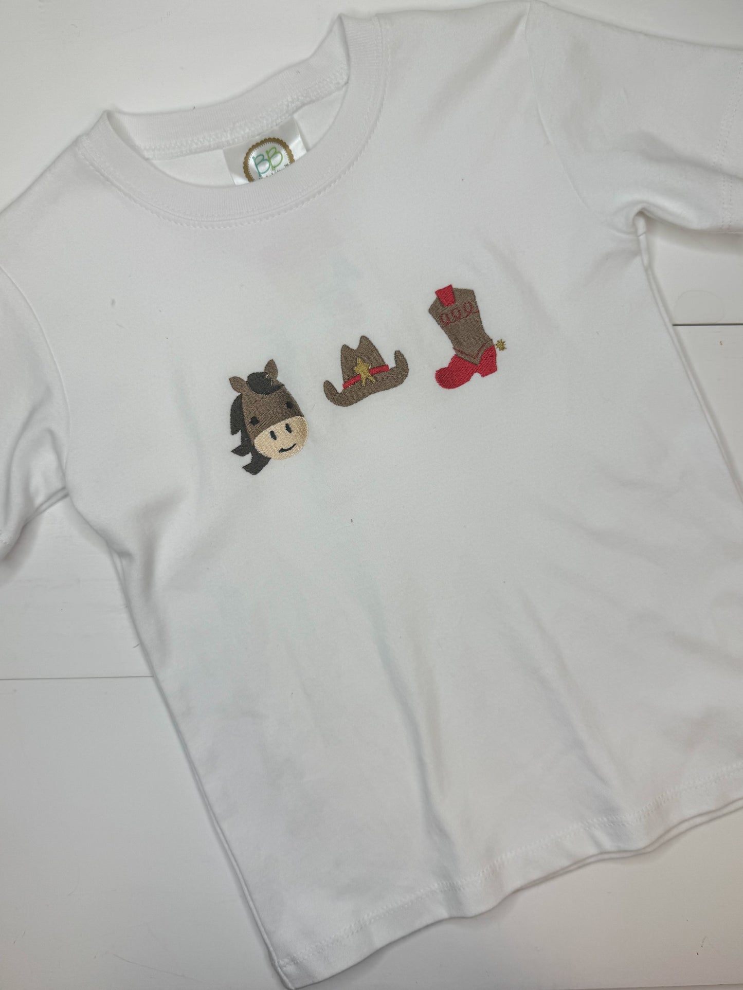 Cowboy Trio Shirt 4T- Imperfect