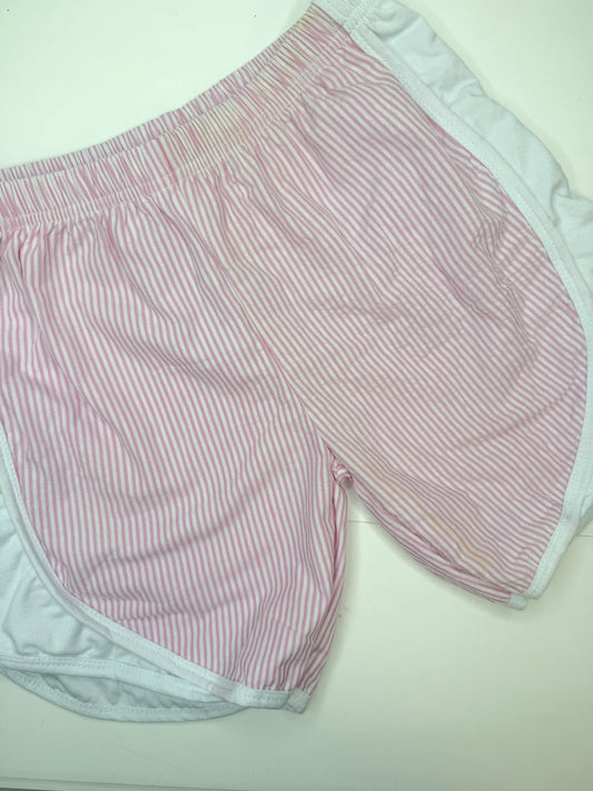 Pink Seersucker Running Shorts 10 - Imperfect
