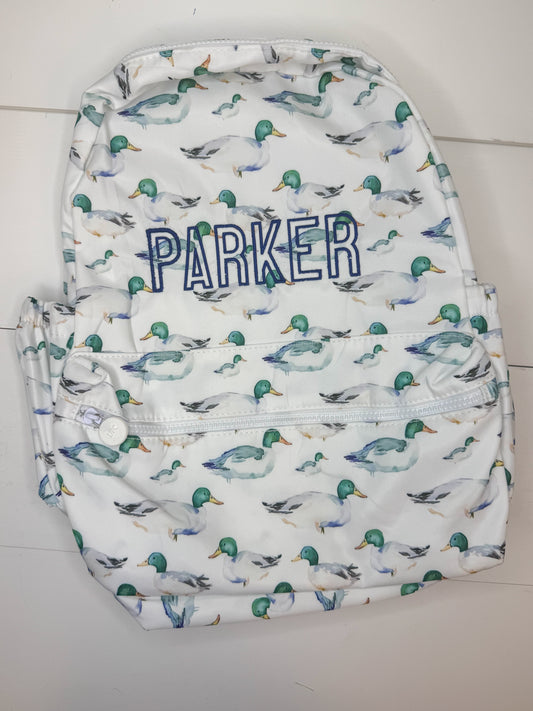 Parker Mallard Backpack- Imperfect