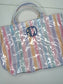 rCj Rainbow Wipeable Tote- Imperfect
