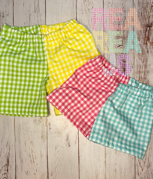 Colorblock Shorts