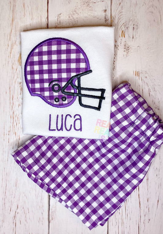 Football Helmet Shirt