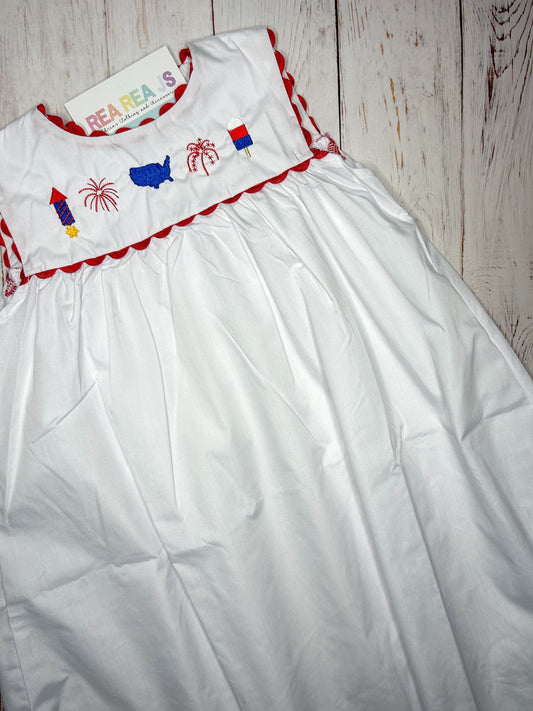 Ready to Ship- Fireworks Dress