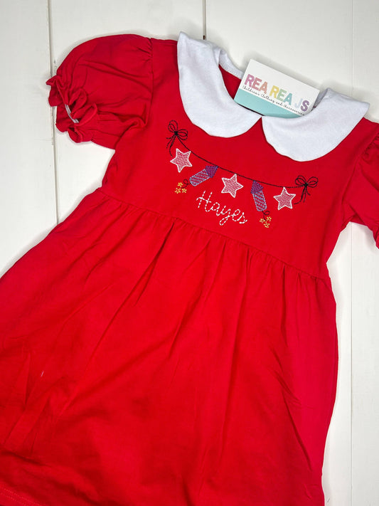 Patriotic Bunting Dress