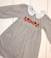 Thanksgiving Striped Embroidered Tshirt or Dress