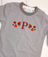 Thanksgiving Striped Embroidered Tshirt or Dress