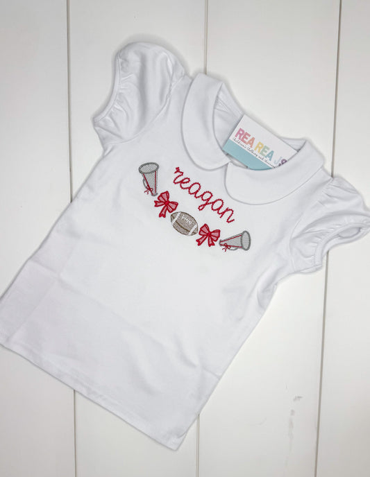 Peter Pan Collar Gameday Shirt