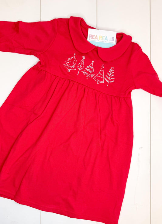 Christmas Tree Cluster Dress