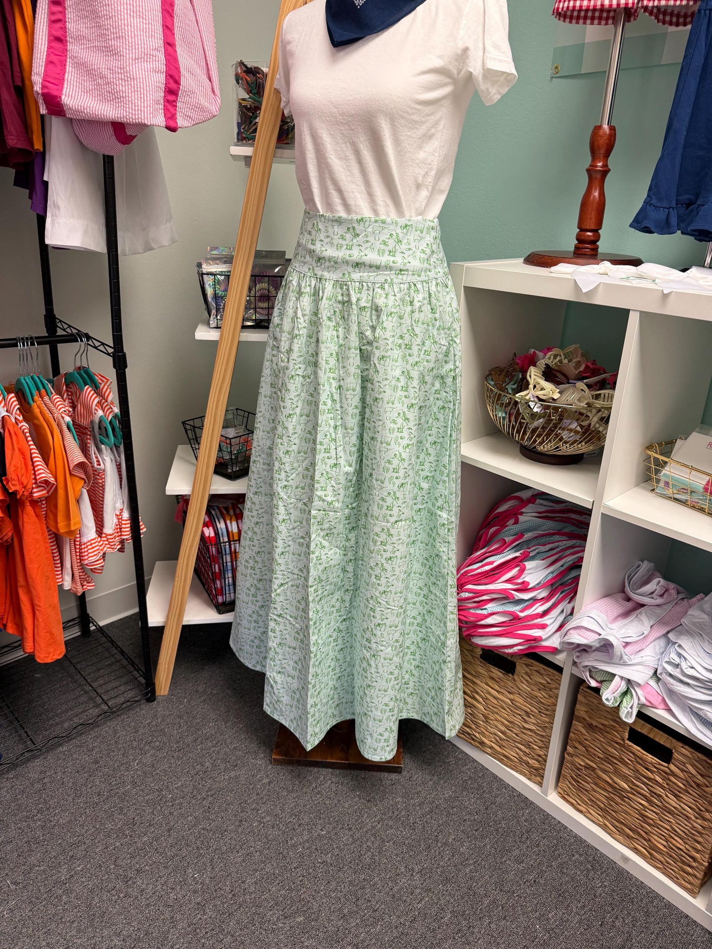 Women's Rodeo Toile Skirt