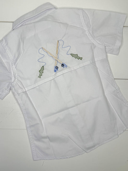 Fishing Pole Fishing Shirt