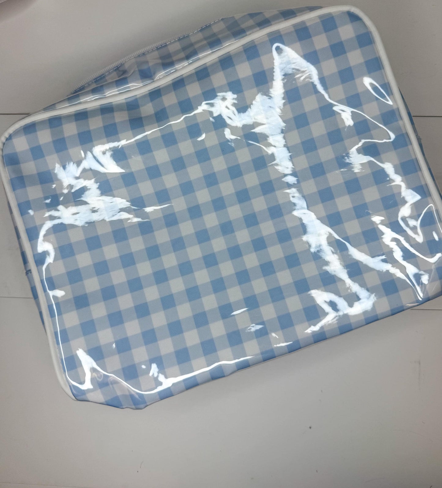 Clear Coasted Cosmetic Bag